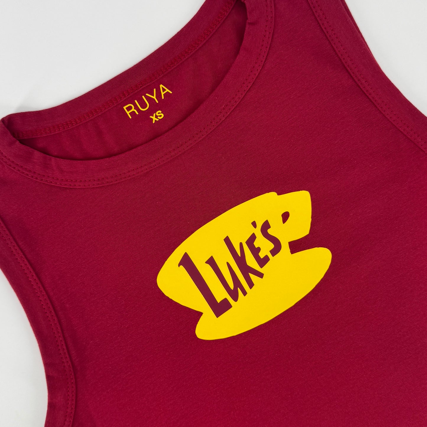 Luke's Diner Crop Tank | Stars Hollow | Gilmore Girls Shirt