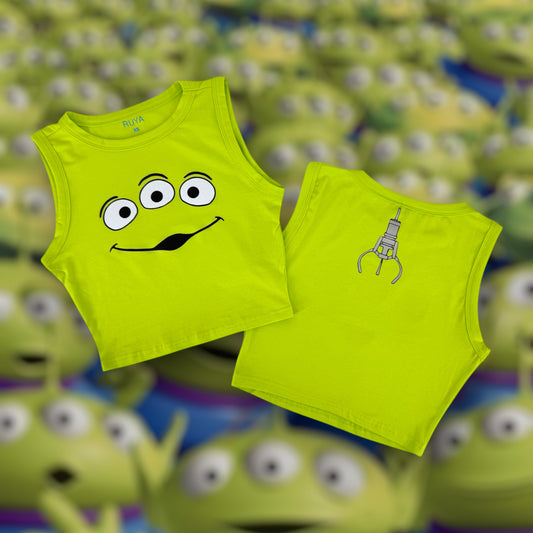 Toy Story Alien Crop Tank | Disney Shirt