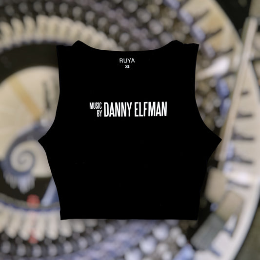 Music By Danny Elfman Crop Tank