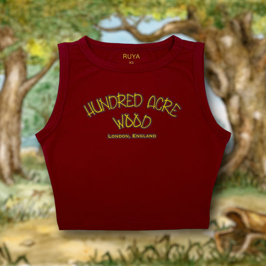 Hundred Acre Wood Crop Tank | Winnie the Pooh | Disney Shirt