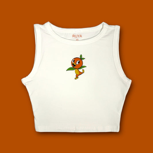 Orange Bird Crop Tank | Disney Shirt