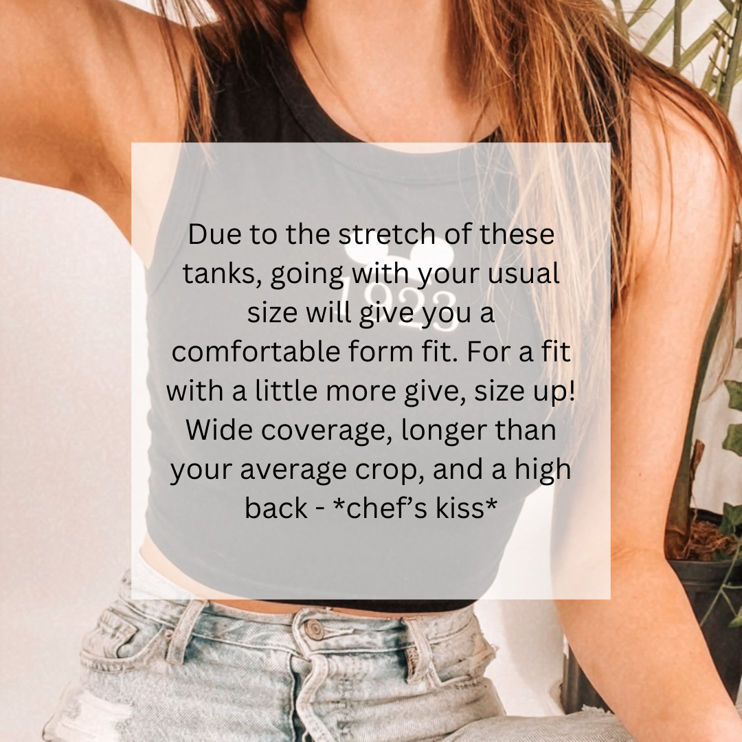 Here You Leave Today Crop Tank | Disney Shirt