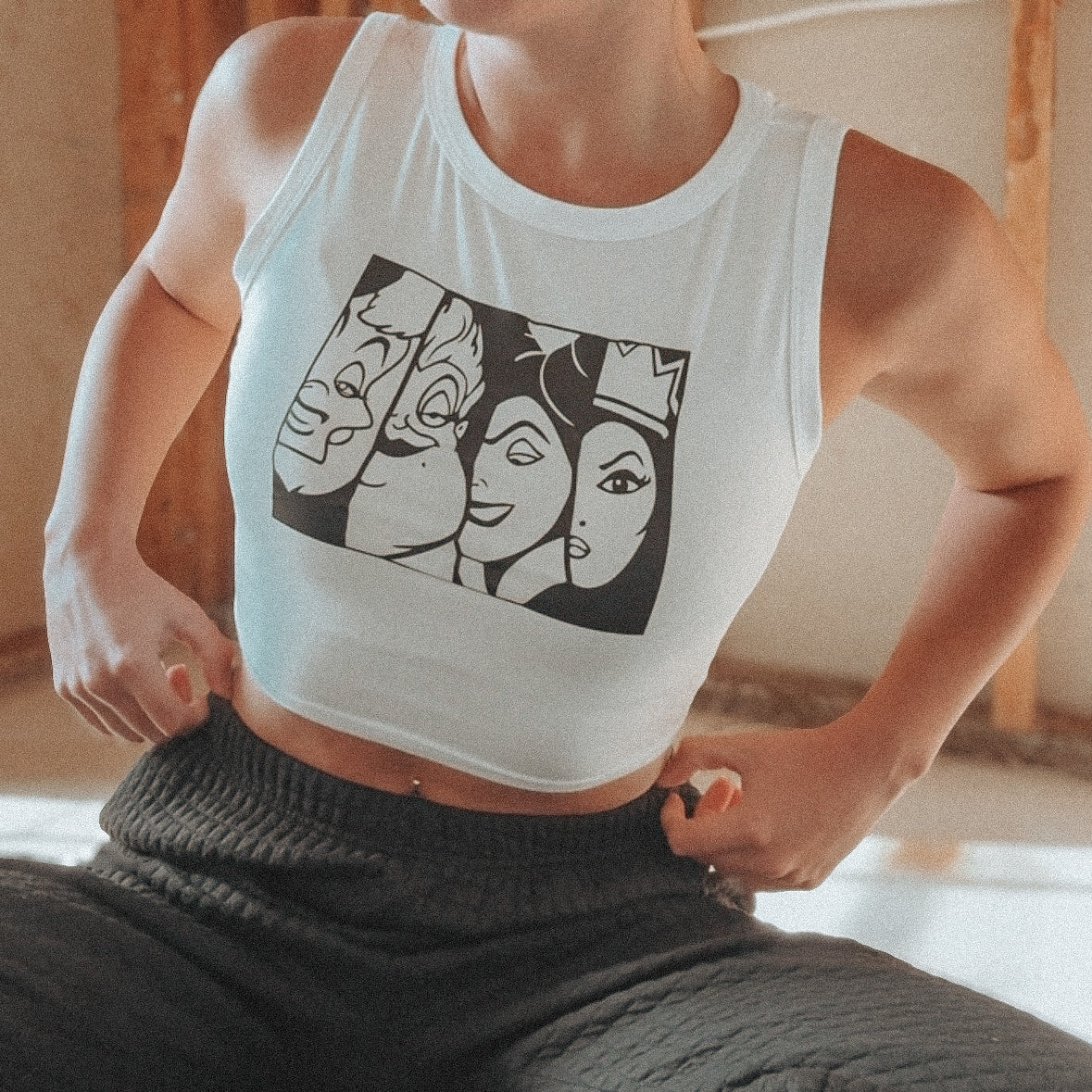 Villains Crop Tank | Disney Shirt | Halloween