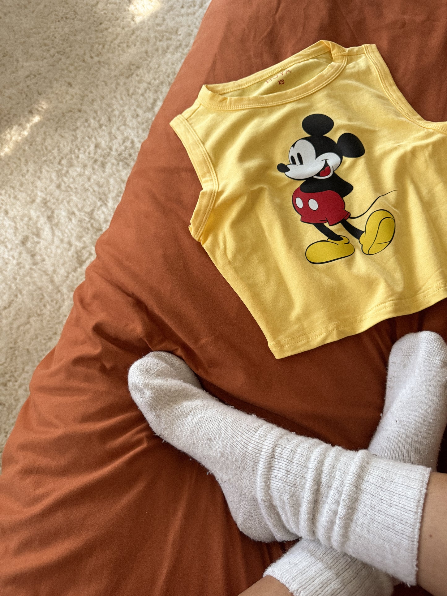 Retro Classic Mickey Crop Tank | Disney Shirt