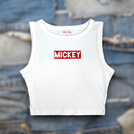 Statement Mickey Crop Tank | Disney