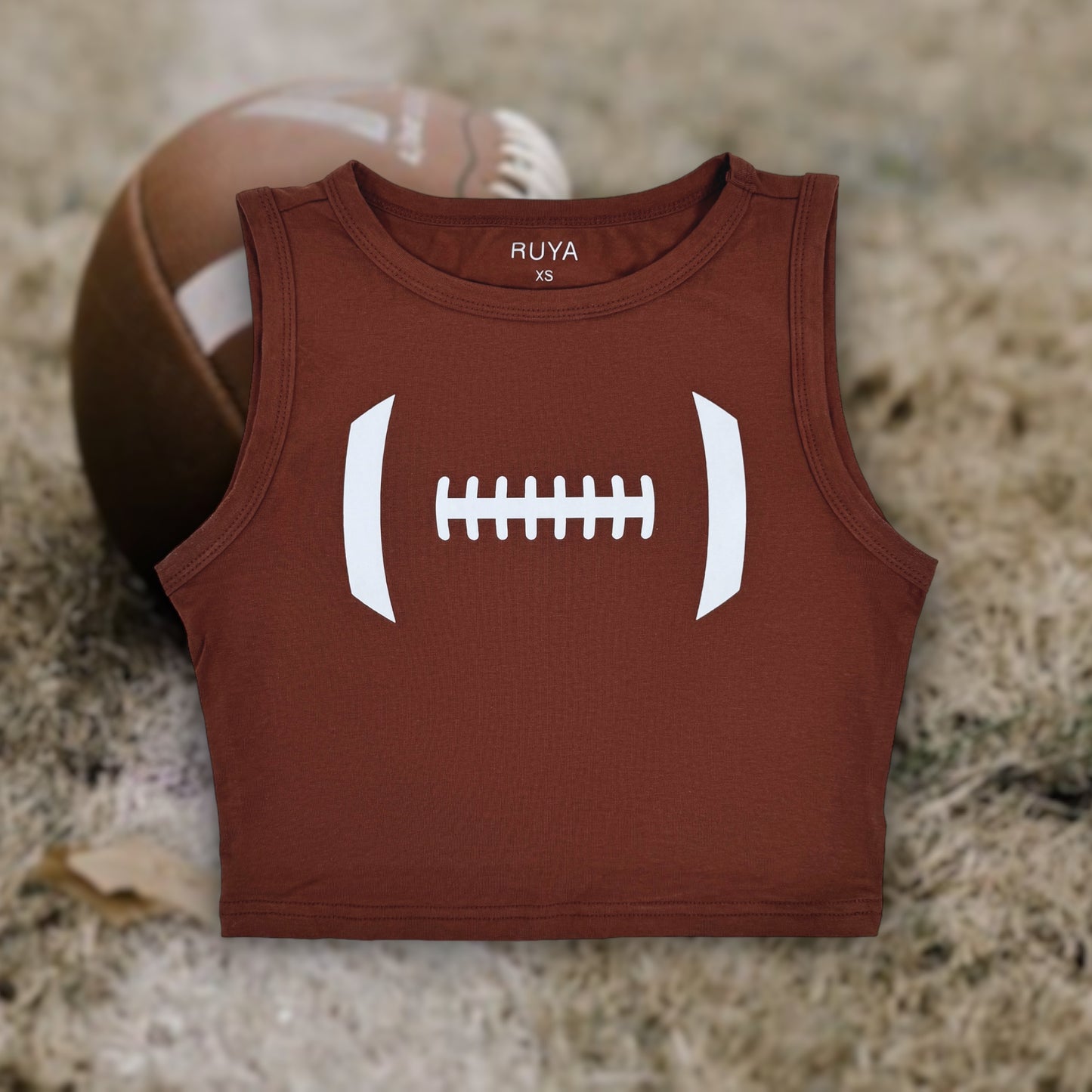 Football Crop Tank