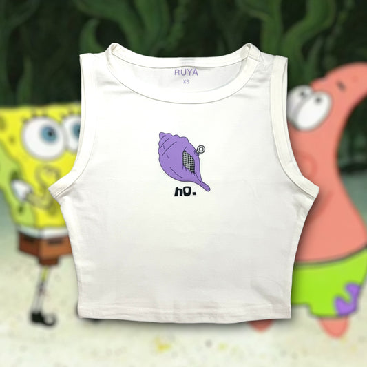 Magic Conch Shell Crop Tank | Spongebob | Universal