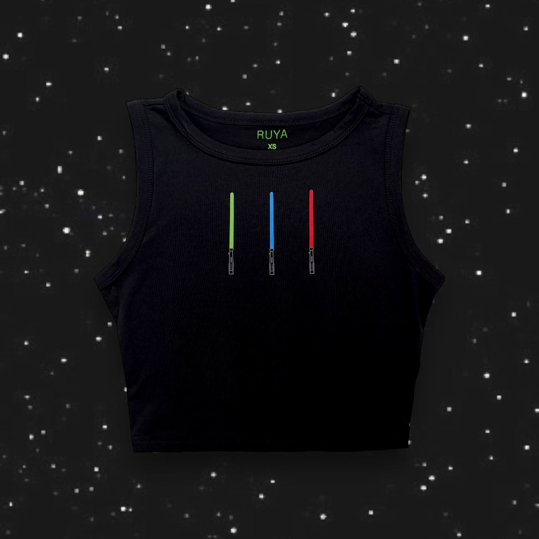 Lightsaber Crop Tank | Star Wars | Disney Shirt