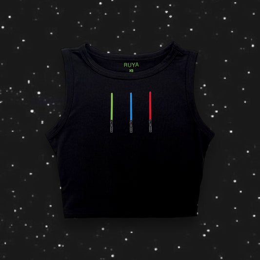 Lightsaber Crop Tank | Star Wars | Disney Shirt