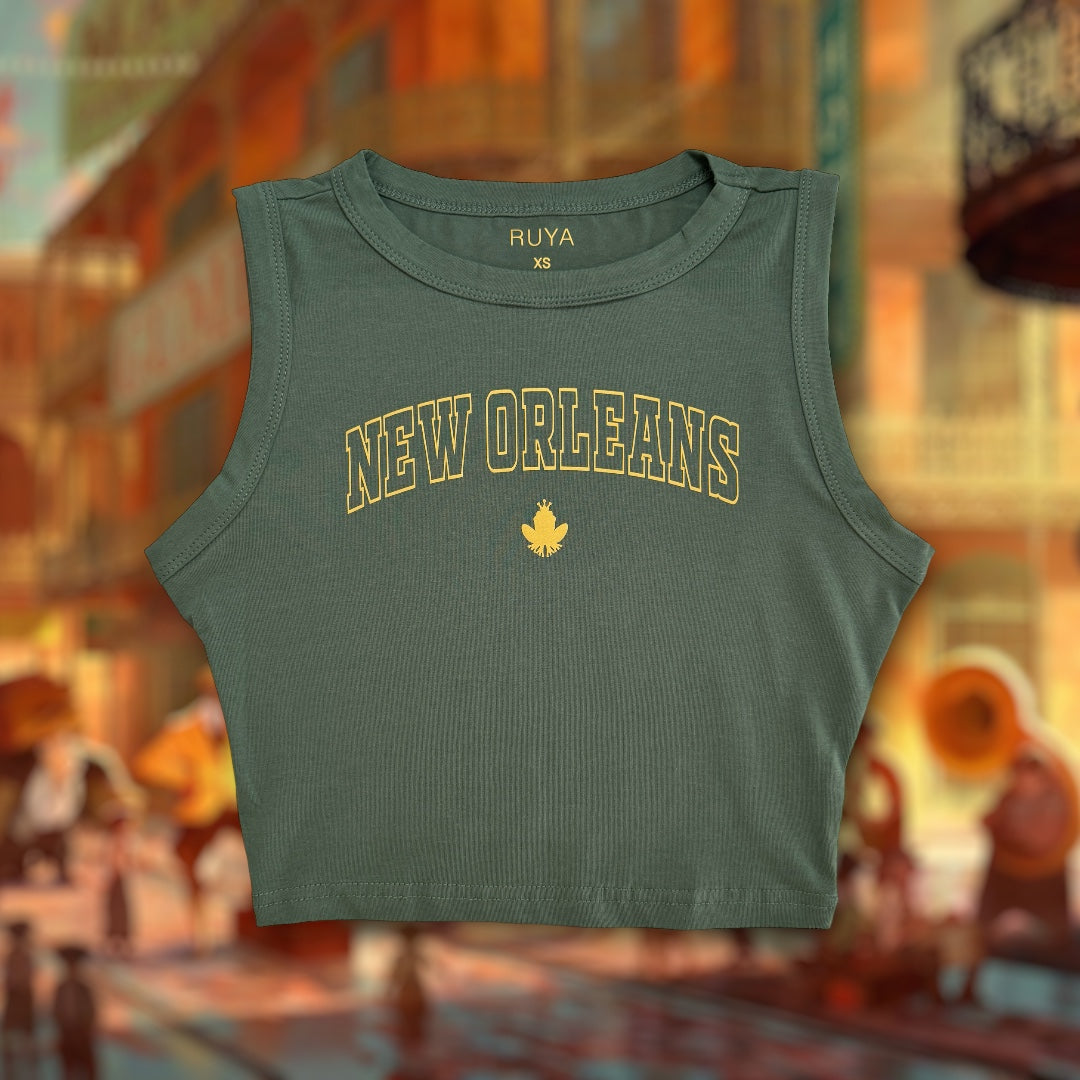 Tiana | Princess and the Frog New Orleans Crop Tank | Disney Shirt