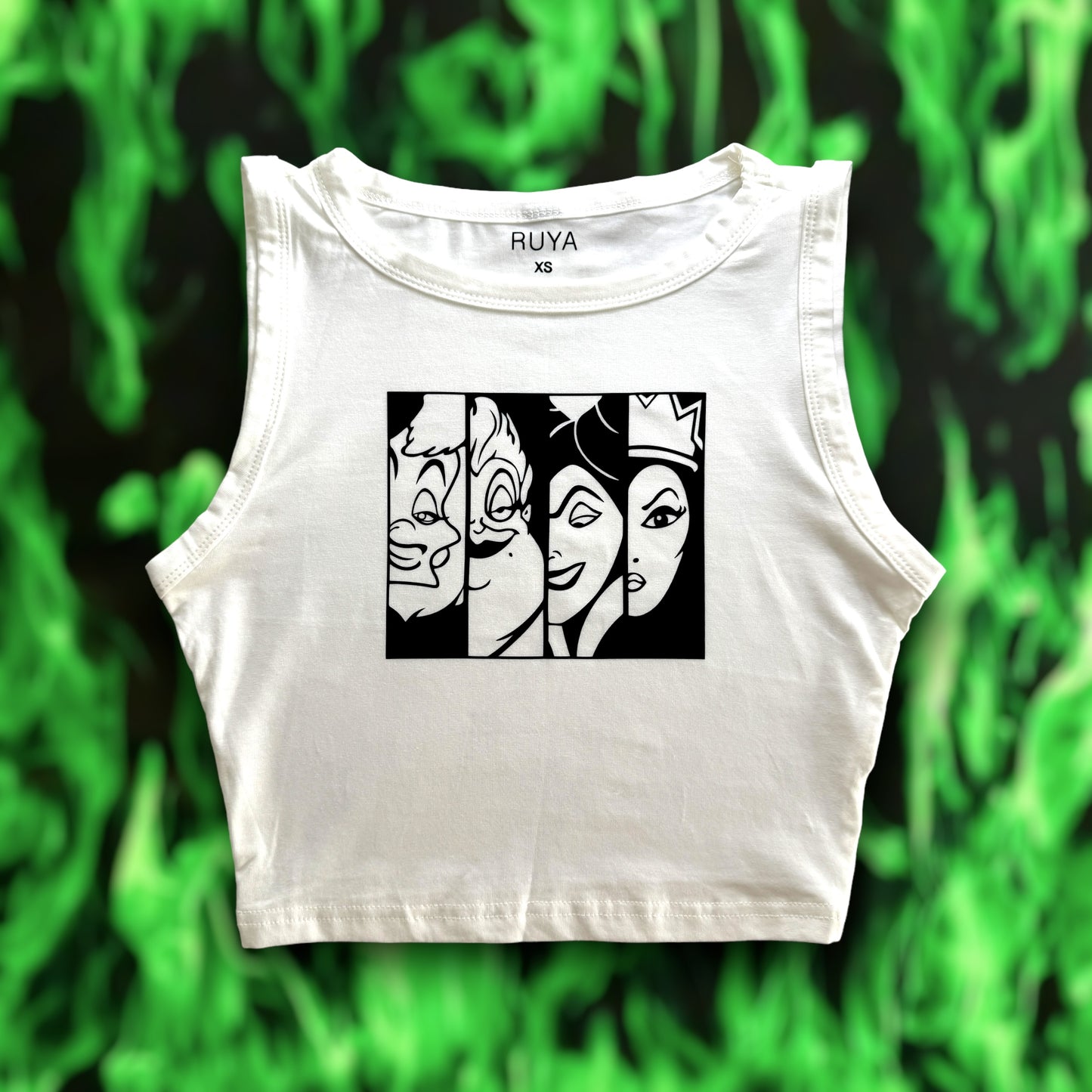 Villains Crop Tank | Disney Shirt | Halloween