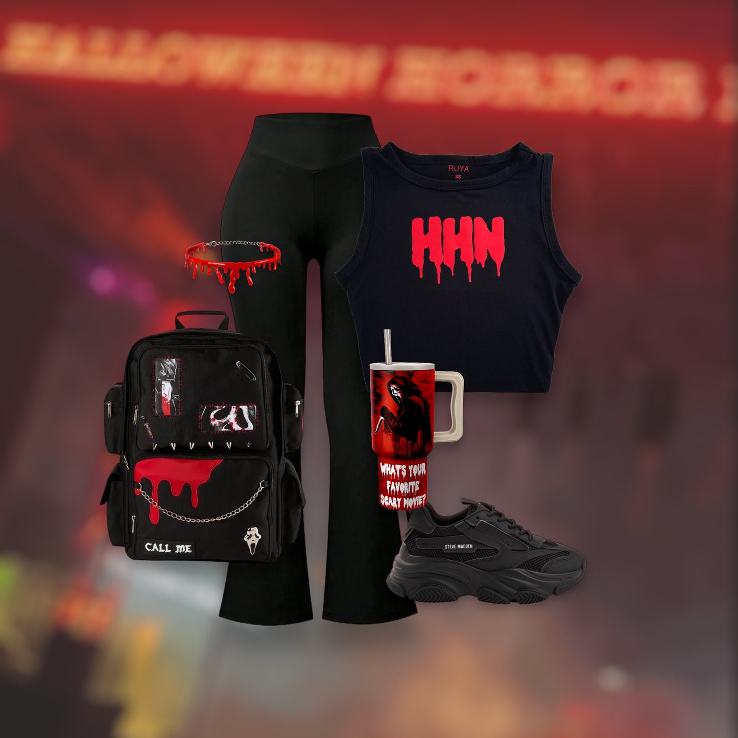 Halloween Horror Nights Bloody Crop Tank | HHN | Universal