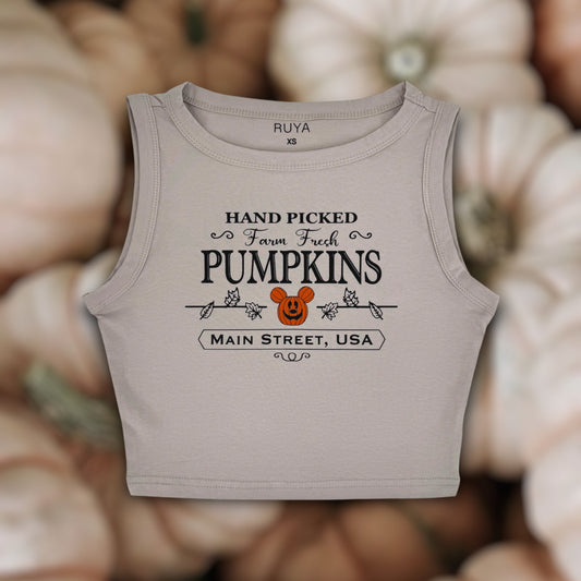 Main Street Pumpkins Crop Tank | Disney Shirt | Fall | Halloween