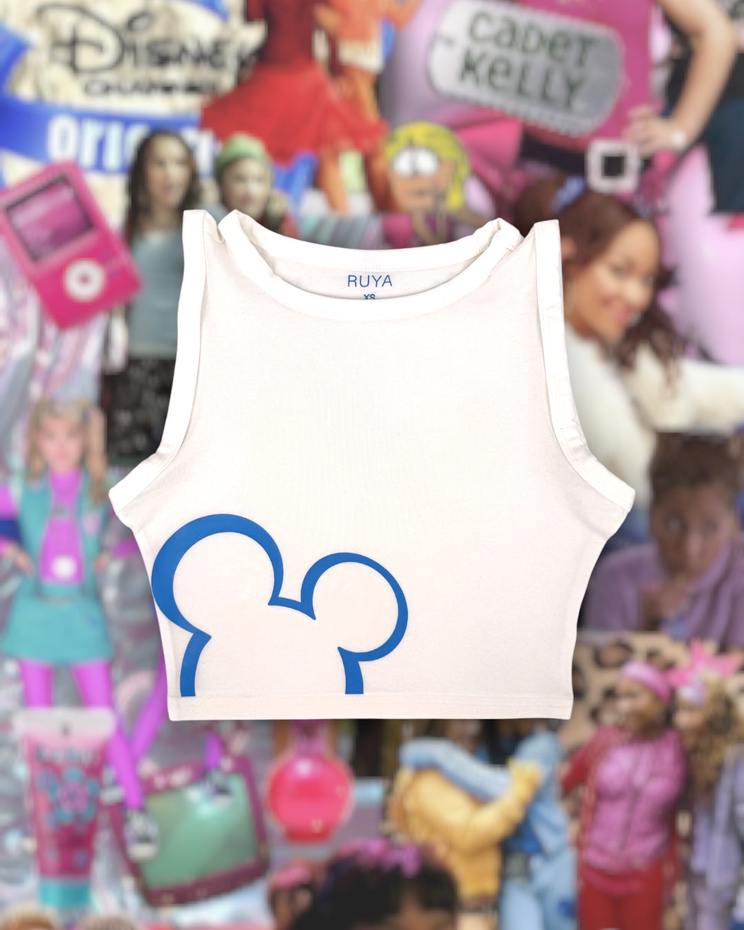 Nostalgic Disney Channel Crop Tank