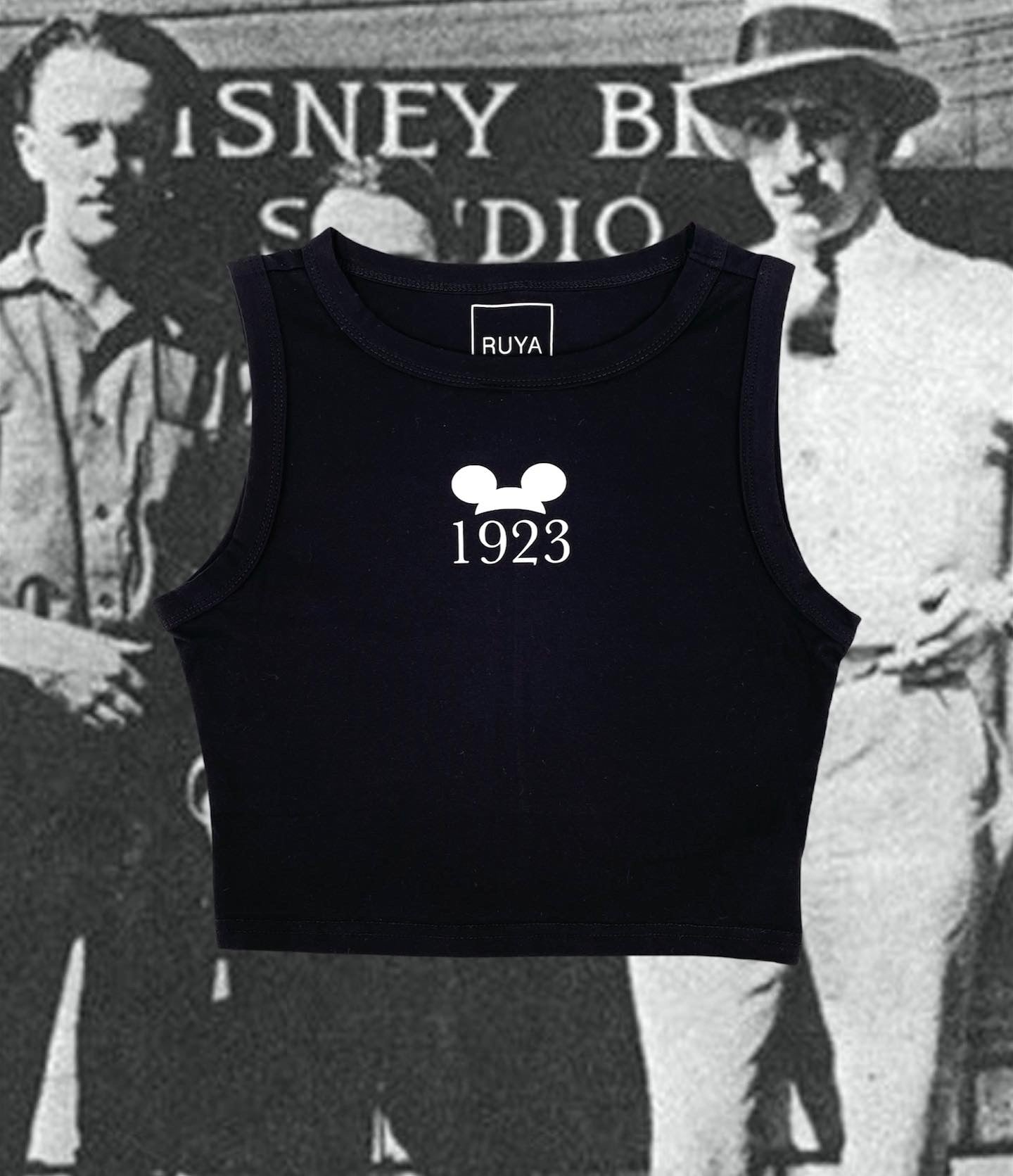 Disney Brothers Cartoon Studio 1923 Crop Tank