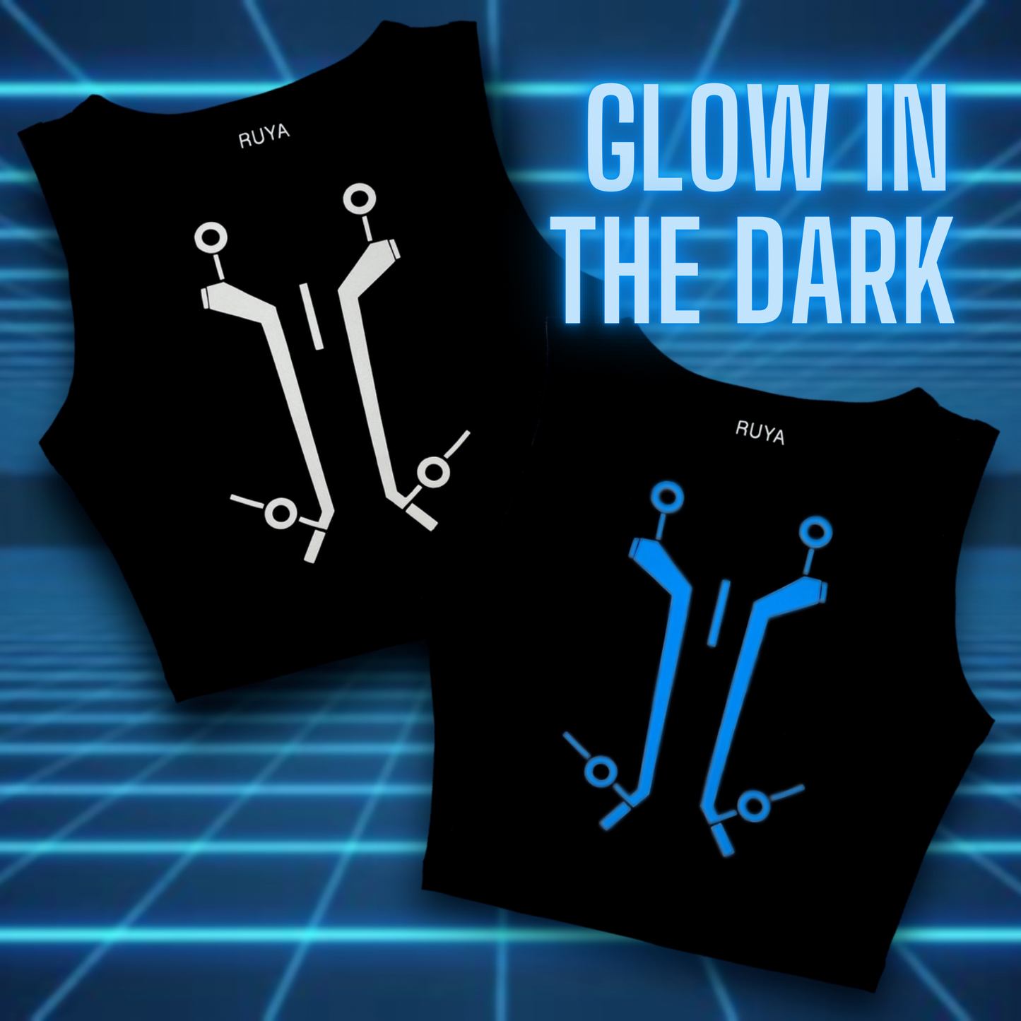 Tron Glow in the Dark Crop Tank | Disney