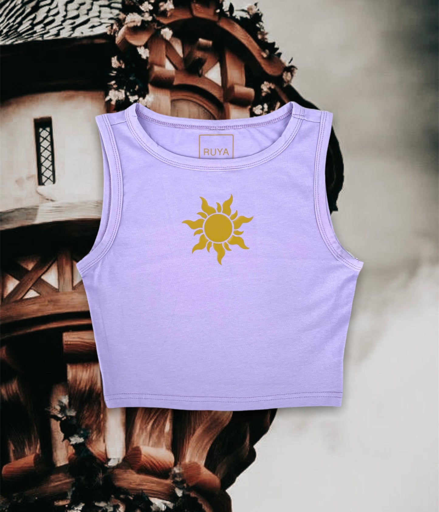 Corona's Crest Crop Tank | Rapunzel | Disney