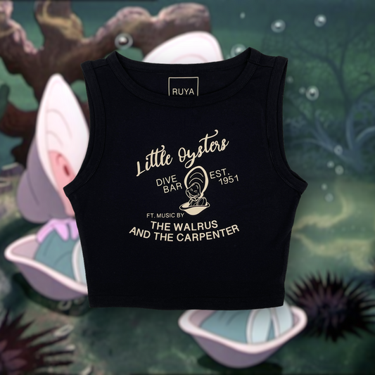 Little Oysters Dive Bar Crop Tank | Alice in Wonderland | Disney