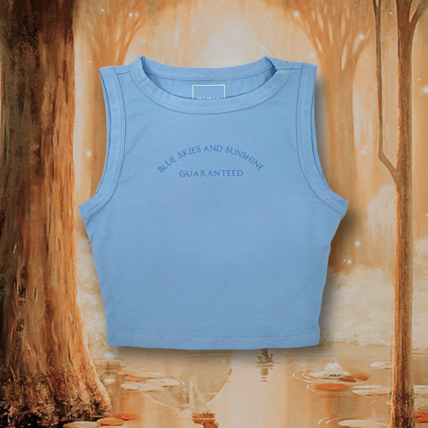 Blue Skies and Sunshine Guaranteed Crop Tank | Tiana | Princess and the Frog | Disney