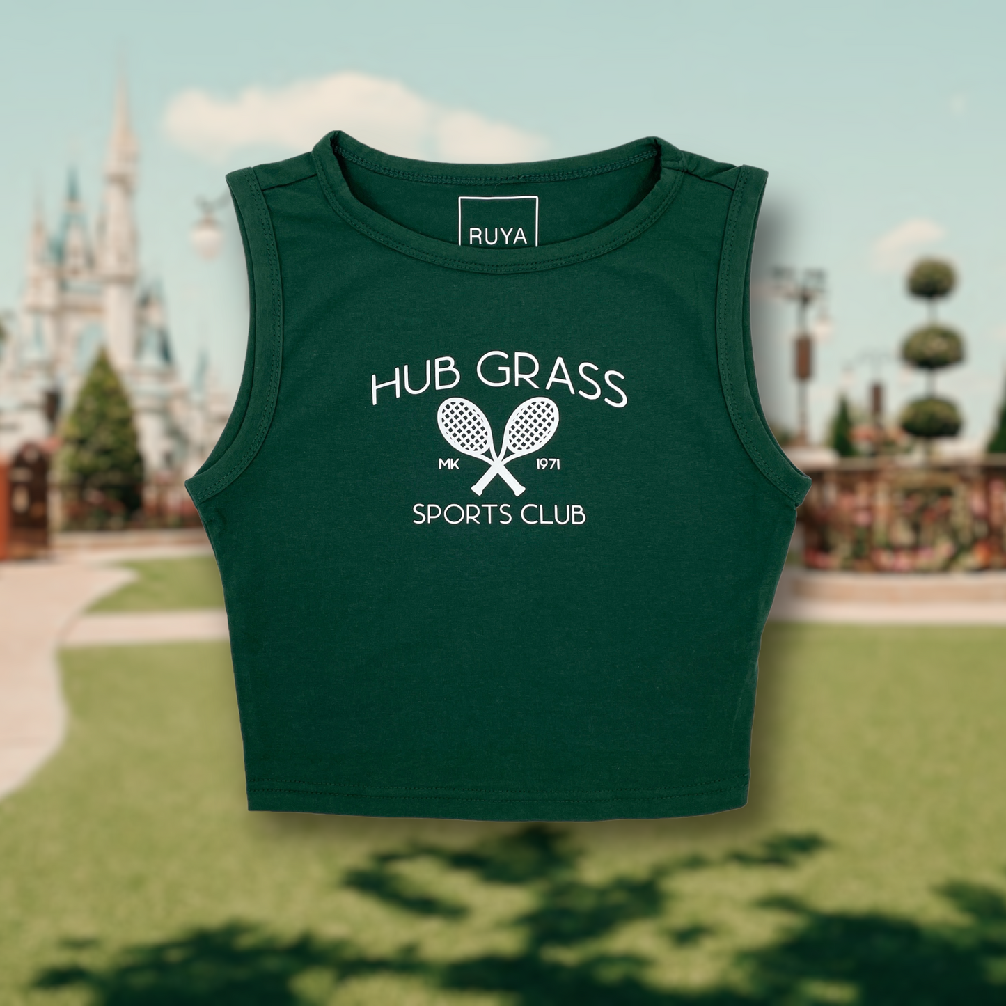 Hub Grass Sports Club Crop Tank | Disney | Magic Kingdom