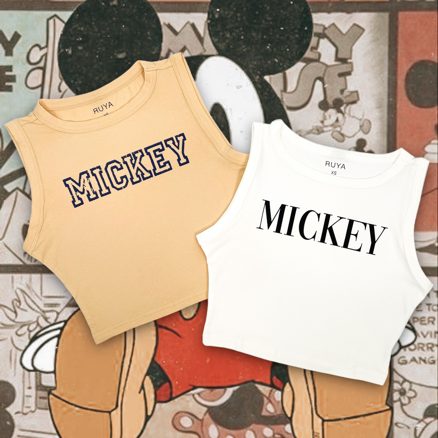 MICKEY Crop Tank | Disney shirt