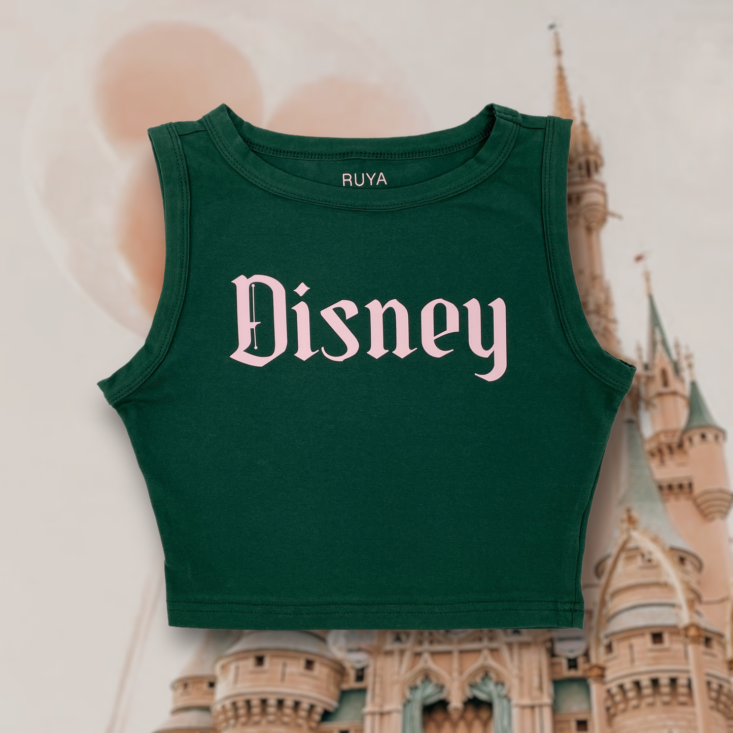 Medieval Disney Crop Tank